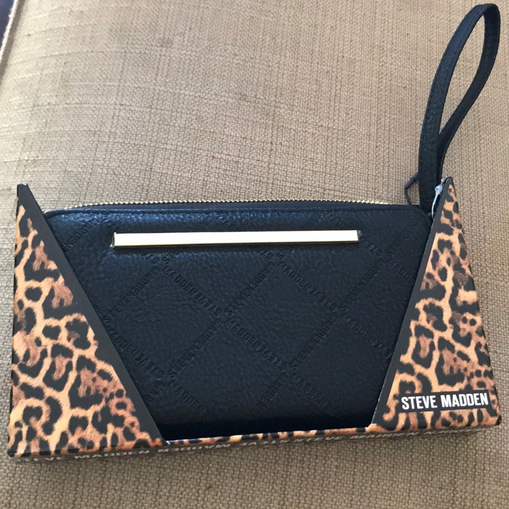 Brand New Black Steve Madden Wallet $20